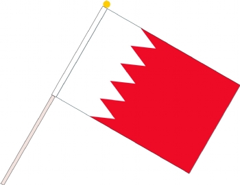 Bahrain waving flag